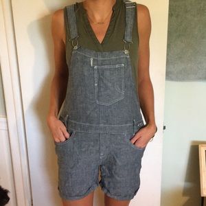 Denim Overalls